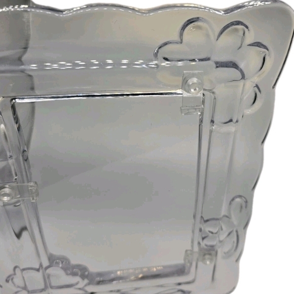 Vintage 1980's Glass Photo Frame by Mikasa for 4"x6" Photo - Picture 8 of 12